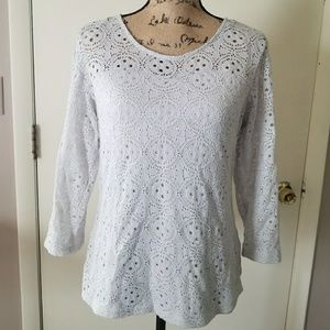 Roz & Ali lace top